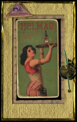 Picture, Helmar Brewing, T206-Helmar Card # 344, Alex McColl, Coca-Cola cap, South Bend Benders